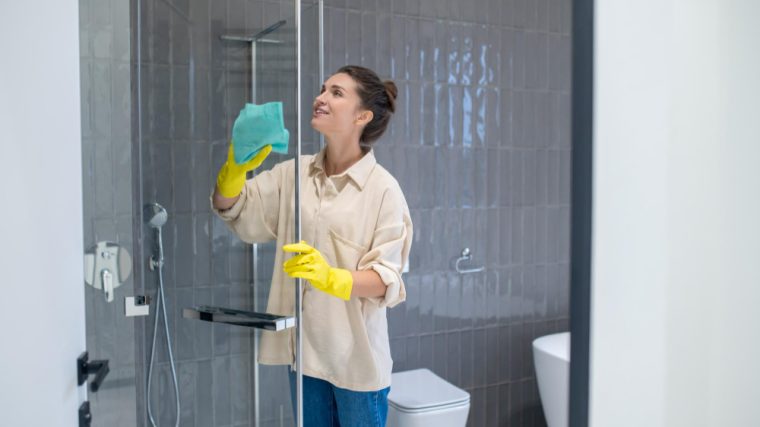 Nettoyage des parois de douche pour un résultat impeccable